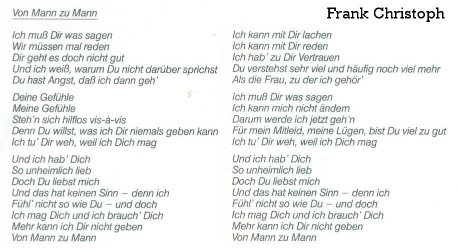 I Am The One Lyrics Deutsch